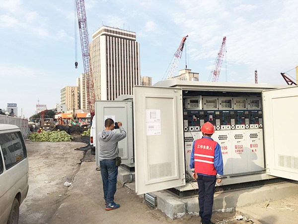山西呼和浩特市大南门地铁2号线轨路交通